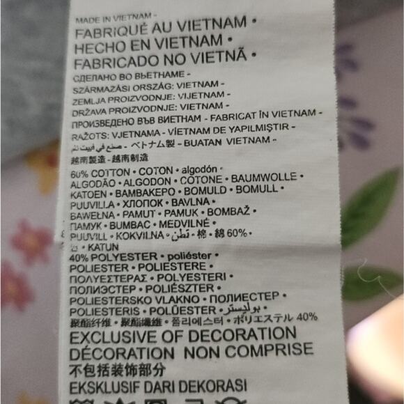 Converse Chuck Taylor Girls Foil‎ Graphic Cropped Pullover Hoodie Grey XL - Picture 12 of 14